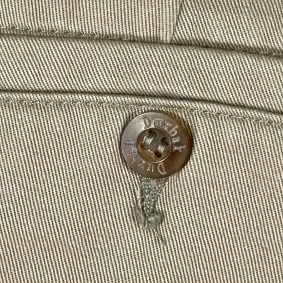Vintage Duxbak Pants Mens 36x30 Khaki Beige Tan Casual 90s Creased Outdoor - Picture 7 of 9